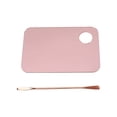 thumbnail image 4 of Bandeja para mezclar base de maquillaje en oro rosa, juego de espátulas, soporte para base de maquillaje, paleta para decoración de uñas, 4 of 10