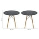 thumbnail image 5 of Set de Comedor Oslo 80 Mundo In Mesa negra y 4 Sillas Eames rosa Minimalista, 5 of 6