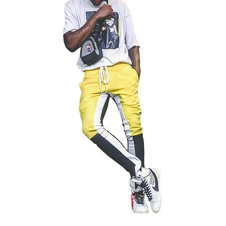 Fashion Men Casual Sport Long Pants Gym Slim Fit Trousers Running Joggers Gym Sweatpants