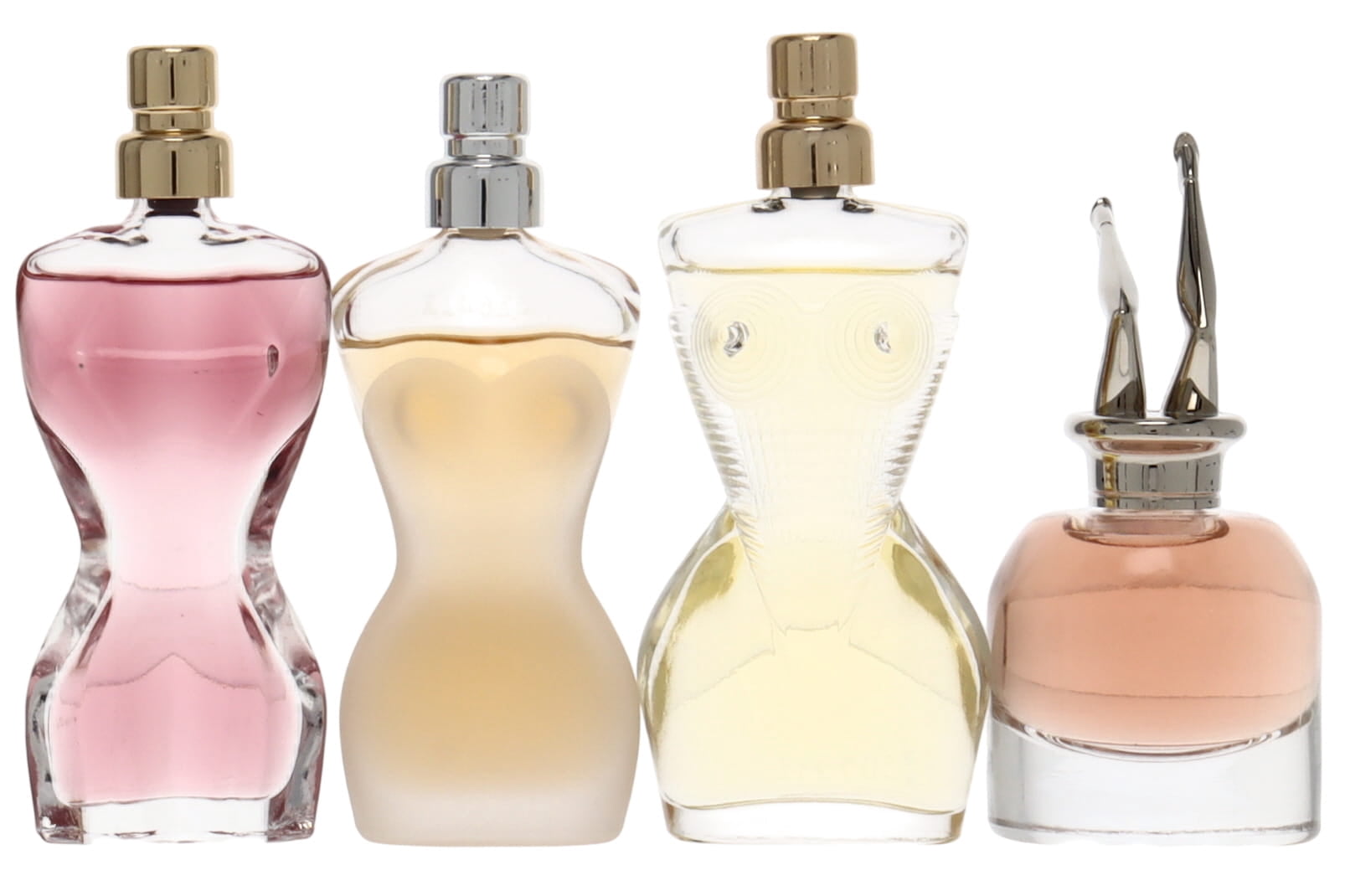 Jean Paul Gaultier, 4 Piece Mini Set for Women, 6 ml, Multicolor