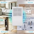 thumbnail image 5 of SereneLife 322 Square Feet Portable Electric Home Mini Dehumidifier, 5 of 7