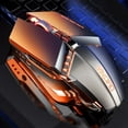 thumbnail image 3 of Souris de Jeu RGB Filaire, Souris de Jeu PC Ergonomique avec Rétroéclairage RGB Chroma, 3 of 5