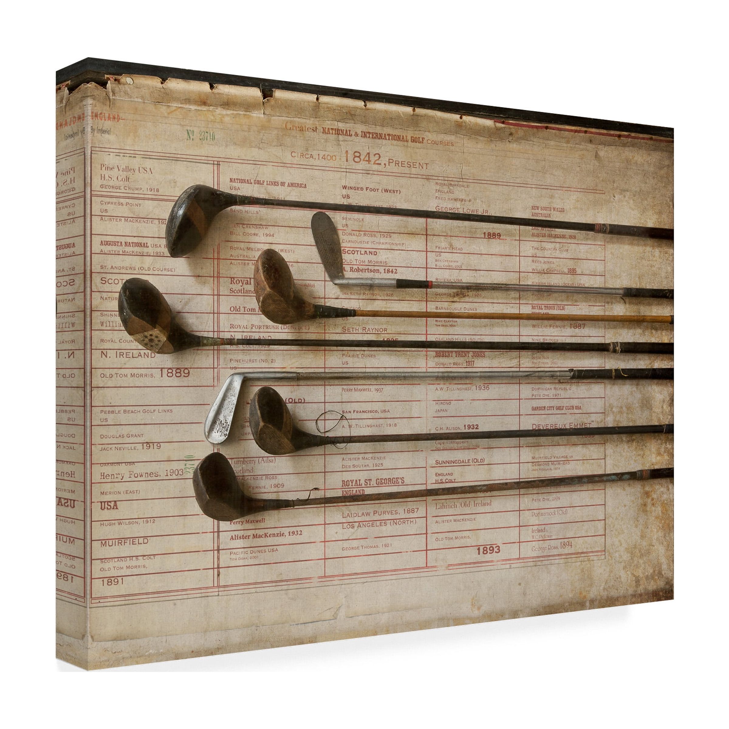 Symposium Design 'Golf 2' Canvas Art