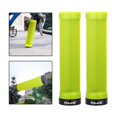 thumbnail image 4 of Empuñaduras de Manillar de Bicicleta , Empuñaduras de Aluminio de Goma Verde Sharpla puños de manillar de bicicleta, 4 of 8