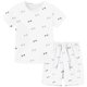thumbnail image 1 of ¡Liquidación de verano! Pantalones cortos Honeeladyy de manga corta para niños con cordón ajustable, ropa deportiva estampada para hombre y mujer, conjunto de verano de dos piezas para exteriores, 1 of 4