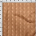 thumbnail image 4 of oneOone Silk Tabby Rust Brown Fabric Abstract Texture Craft Projects Decor Fabric Printed By The Yard 42 Inch Wide, 4 of 5
