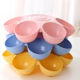 thumbnail image 7 of Walbest Flower Shape Pets Bowl Non Slip Bottom Plastic Slow Feeder Dog Bowl for Small Dogs Cat Slow Feeder Bowl Eco Friendly Durable, 7 of 7