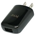 thumbnail image 2 of HTC 2-in-1 Home Wall Travel Charger AC USB Adapter Cable K7G for Blackberry Classic, Z10, Q10, Z30, Priv, DTek50 - BLU S1, Vivo XL4 XI, Studio X8 HD Touch, Pure View, R1 Plus, Go, Life One X3, 2 of 4