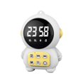 thumbnail image 2 of Digital Clock Qwtwty Space Robot Desktop Speaker Clock Alarm Radio Handheld Mirror Bluetooth Small Speaker, 2 of 7