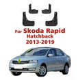 thumbnail image 1 of unique For Skoda Rapid Hatchback 2013 2014 2015 2016 2017 2018 2019 Car Front Rear MudguardsMudflaps Accessories Splash Guard Fenders, 1 of 5