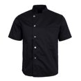 thumbnail image 1 of Chaqueta de chef unisex Sunnimix negro 3XL, 1 of 8