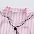 thumbnail image 4 of SILVERCELL 1-6T Toddler Girls Pajamas Sets Satin Silk Button Down Shirts Top Pants 2-Piece Pjs Sleepwear Loungewear, 4 of 6