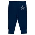 thumbnail image 4 of Infant & Newborn WEAR by Erin Andrews Dallas Cowboys Three-Piece Turn Me Around Bodysuits & Pant Set, 4 of 5
