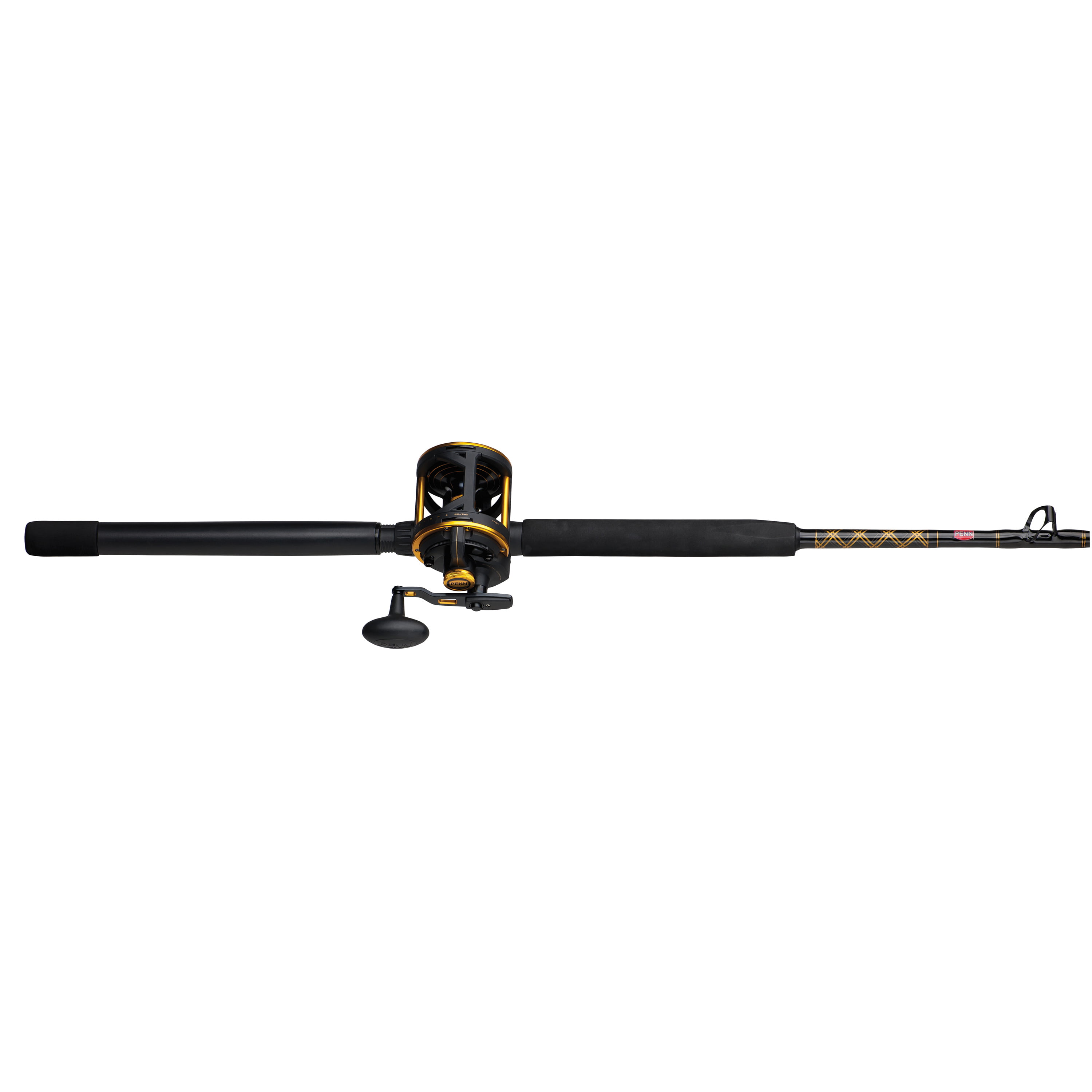 PENN 6'6 Squall Lever Drag Conventional Combo, Reel Size 50