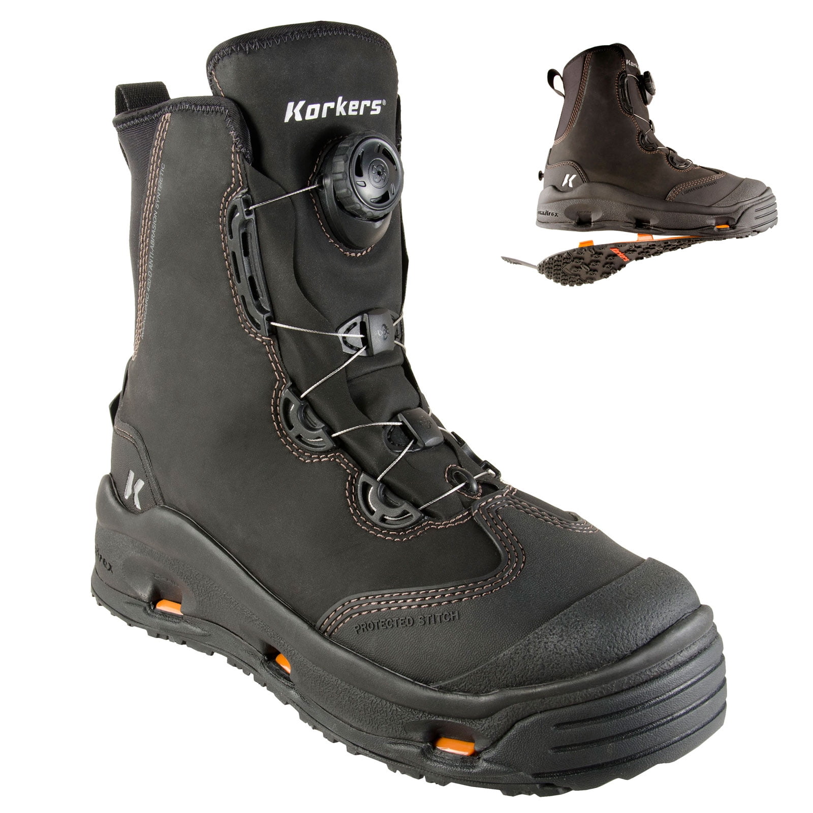 Korkers Devil's Canyon Fly Fishing Wading Boots with Felt & KlingOn