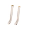 thumbnail image 2 of fenteer Women Knee High Socks over Knee Girls Long Stocking for Dorm Home Study Room White, 2 of 7