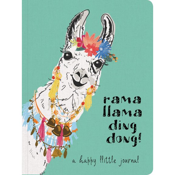 Lifestyle Journal Rama Llama Ding Dong Textured Paperback Journal: A Happy Little Journal, (Hardcover)