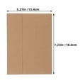thumbnail image 2 of SOPOTUTU 60Pcs Self Adhesive Kraft Paper Envelopes Brown for Party Invitations and Storage, 2 of 6