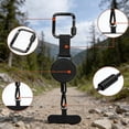 thumbnail image 5 of Outdoor Anti-Theft Retractable Phone Lanyard, Retractable steel-cable Anti-Theft Phone Holderwith Carabiner Anti-Drop, 5 of 7