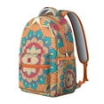 thumbnail image 2 of Meditative Mantra Printed Backpack - Adjustable Sternum Strap Bookbag, Comfortable Campus Backpack Gift for Long Lectures, 2 of 6