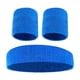 thumbnail image 3 of 6x Diadema Muñequera, Banda para El Sudor, Cinturón Elástico de Secado Rápido, Diademas de Entrenamiento Que Absorben La Humedad, Diadema para Entrena 3 piezas, 3 of 8