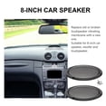 thumbnail image 4 of Toyvian 2Pcs Black Car Speaker Covers Loudspeaker Diaphragm Membrane Replacement Professional Grade, 4 of 5