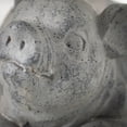 thumbnail image 2 of 7.75"H Sullivans Charcoal Piglet Planter, Gray, 2 of 5