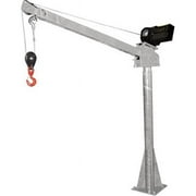 Vestil WTJ-20-3-DC-GAL DC Powered Jib Crane - 2000 lbs, Galvanized