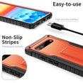 thumbnail image 5 of ExoGuard For Google Pixel 6A Case, Phone Case with Screen Protector and Kickstand (Orange), 5 of 8