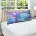 thumbnail image 4 of Coolnut Colorful Bubbles Plush Pillowcase, Luxury Soft King Pillow Case for Hair and Skin, Standard Size Pillow Covers with Zipper Closure, 21x54in #82 Home Decor Gifts, 4 of 7