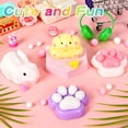 thumbnail image 5 of Natonhi DIY Soft Craft Making Kit with Two-Part Gel & Animal, Dessert Molds, Slow Rising Squeeze Craft Set for Stress Relief, All-in-One Craft Materials for Beginners, Creative DIY Craft Gift, 5 of 7