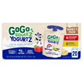 thumbnail image 3 of yogurtZ Variety Pack, Strawberry & Banana, 3 oz (Pack of 20), Kids Snacks Made from Real Yogurt and Fruit, No Fridge Needed, Gluten Free, Nut Free, Recloseable Cap, BPA Free Pouches, 3 of 5