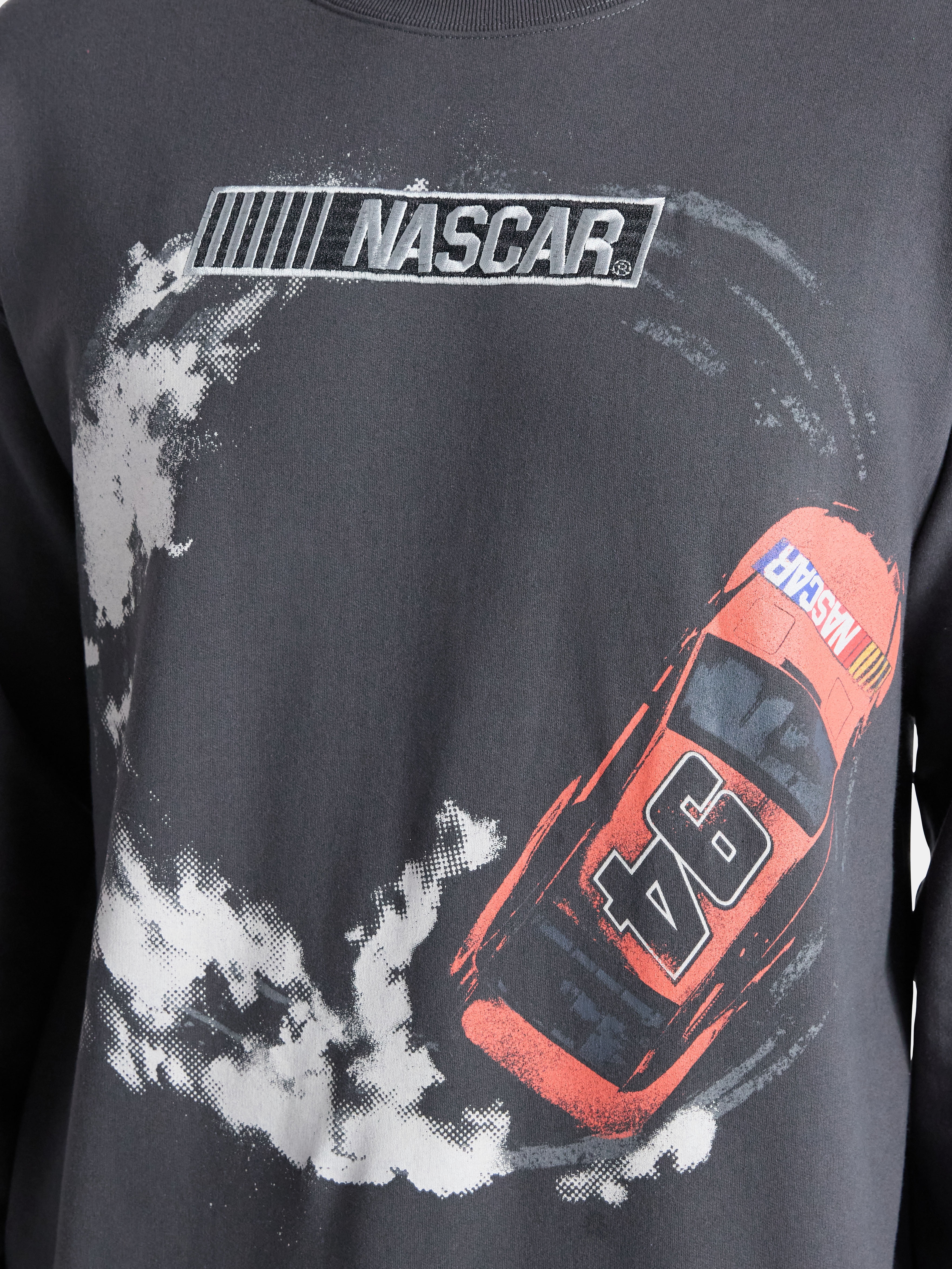NASCAR Men’s and Big Men's Graphic Sweatshirt with Embroidery, Sizes S-3XL