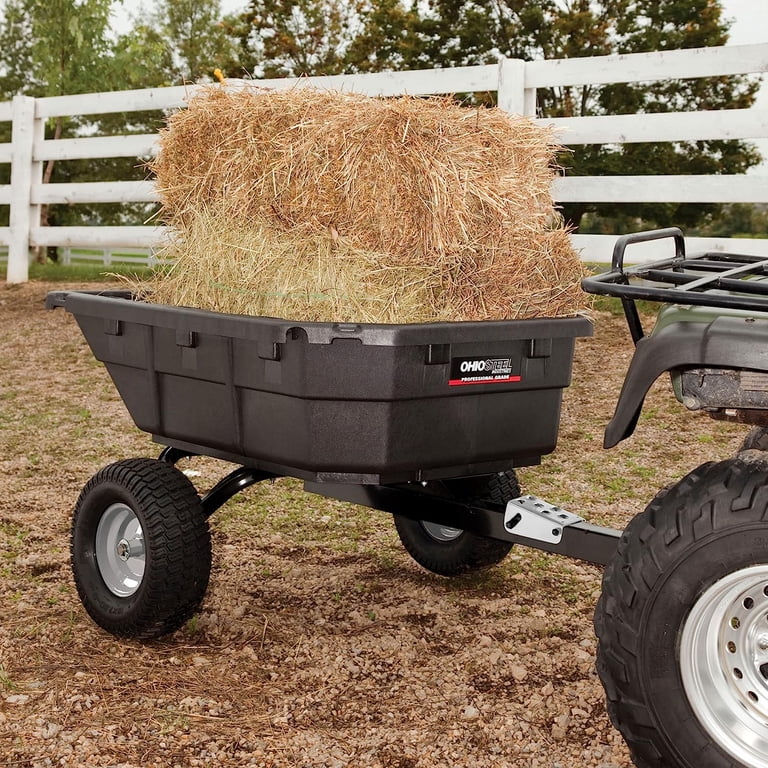 Ohio Steel 4048P-HYB 15 Cubic Foot Swivel Hybrid Lawn Tractor and