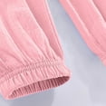thumbnail image 7 of Domuza Boys Summer Cotton Linen Athletic Sweatpants Unisex Boys Print Lightweight Casual Running Workout Jogger Pants Pink 140, 7 of 7