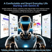 Tablet 2026 Worlds First Android 16 AI Tablet with Gemini AI, 11 Inch FHD Display, 24GB RAM 128GB ROM /2TB TF, T7250 CPU+13MP Camera, 8000mAh, Widevine L1, 2 in 1 Tablets with Keyboard Mouse Stylus