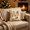 Beige406, variant on Pandiboks 18x18in Decorative Pillow Covers Christmas Couch Pillow Covers Beige Log Cabin Polyester Square for Den、Home Office