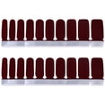 thumbnail image 1 of 1 hoja / 20 piezas de color sólido adhesivo para decoración de uñas con encanto calcomanía para uñas decoración DIY accesorio de manicura para mujeres y niñas (rojo llama), 1 of 5