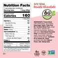 thumbnail image 5 of Lenny & Larry's The Complete Crunchy Cookie, Double Chocolate Chip, 6g Plant Protein, Vegan, Non-GMO, 1.25 Ounce Pouch (Pack of 12), 5 of 6