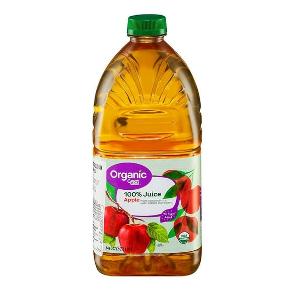 Bebida Great Value jugo de manzana 1.89 l