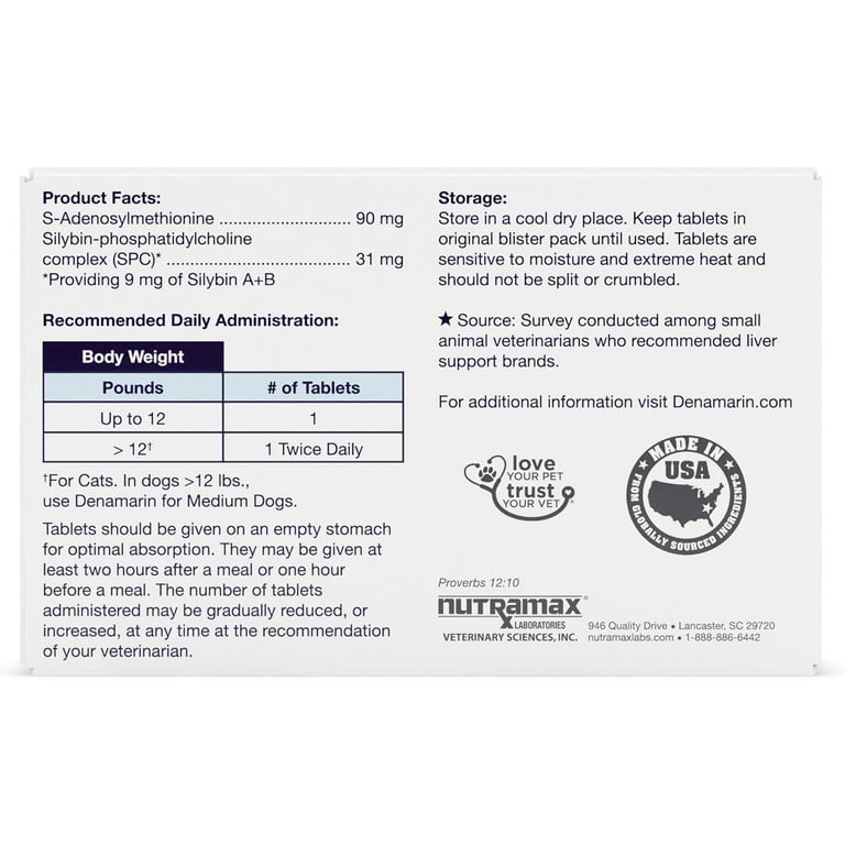 Denamarin advanced nutramax hotsell