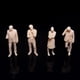 thumbnail image 4 of 1/64 personas Diorama miniatura personas s de calle s personajes Hombres De Café Sunnimix Muñeca de figuras de personas, 4 of 6