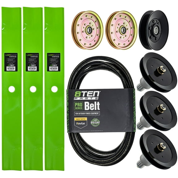 8TEN Blade Spindle Belt Idler Kit for Exmark 1-633109 103-9074 72-inch MK1009834