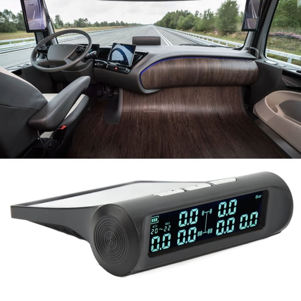 Monitor de presión de neumáticos ANGGREK inalámbrico alarma sonido para RV 6 ruedas