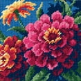 thumbnail image 1 of Dimensions Kit de Mini Pointeurs 5"X5"-Zinnias Cousus dans le Fil 7213, 1 of 4