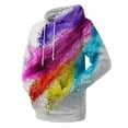 thumbnail image 3 of Brythos Hoodies for Men,Quick-Dry Comfortable Fabric Mens Hoodie,Versatile Unisex Style Pullover Hoodies,Multicolor,Xxxxl, 3 of 5