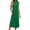 *Green, variant on VBVC Women's Slim Sleeveless Tank Midi Dress , Casual Summer Side Slit Dress For Women , Ladies' Lightweight Crewneck Tunic Dress with Pockets,Army Green,S-2XL