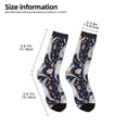 thumbnail image 2 of Honeii Sloths Dancing Print Children's Colorful Socks,Unisex Kids and Toddlers' Cushioned Sock,Kids Athletic Crew Socks,for Everyday Wear and Sports, 2 of 5