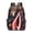 Brown, variant on 3D Shark Mouth Graphic Print Backpack, Comic Style Colorful Design, School Bag for Youths and Teens