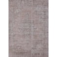 thumbnail image 1 of Ahgly Company Indoor Rectangle Mid-Century Modern Rose Purple Oriental Area Rugs, Swatch Sample, 1 of 6